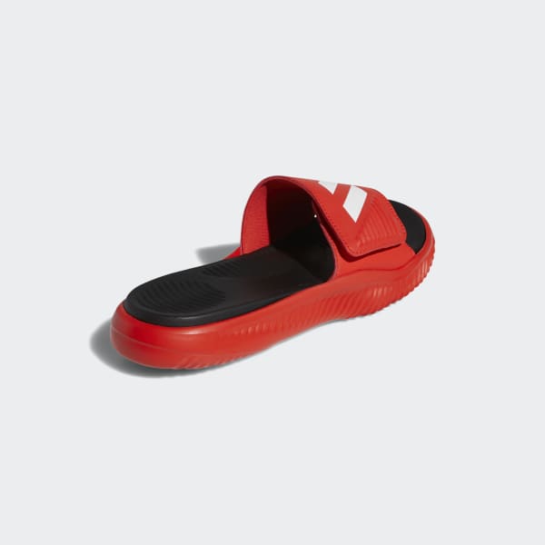 Adidas Alphabounce Basketball Slides Red Adidas Us