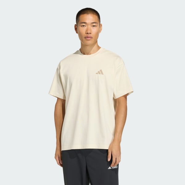 White TERREX ACT NATURAL GRAPHIC T-SHIRT