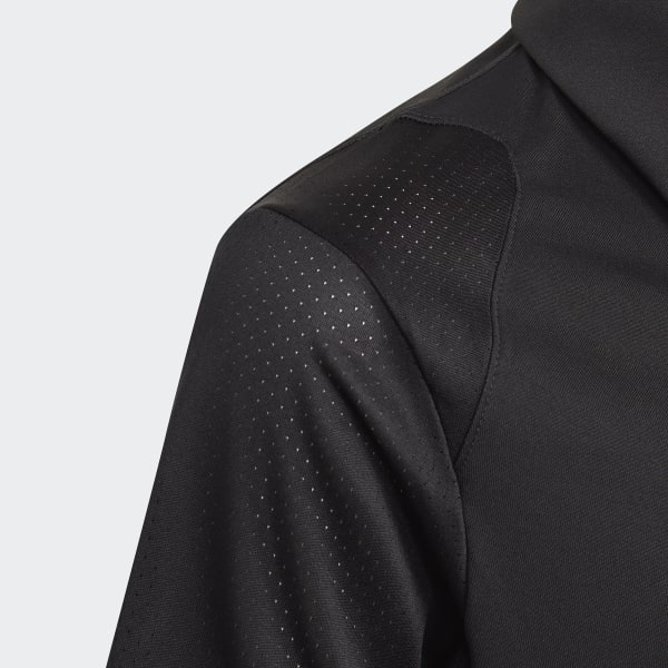 Black Club Tennis Polo Shirt