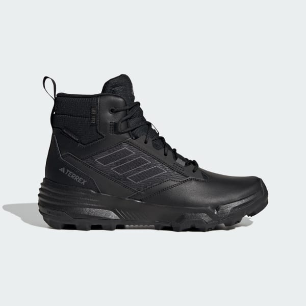 Negro Zapatillas de Senderismo Unity Piel RAIN.RDY Mid