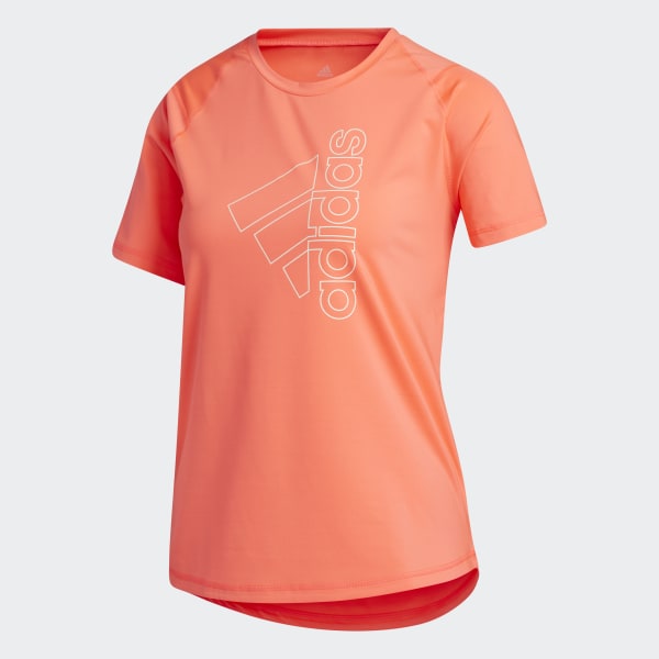 Rosa Camiseta Badge of Sport