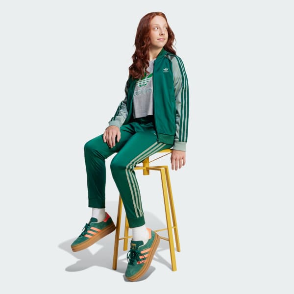 Verde Pantalón Deportivo Adicolor SST Niños