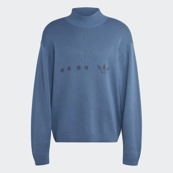 Blau Reclaim Knit Pullover G0358