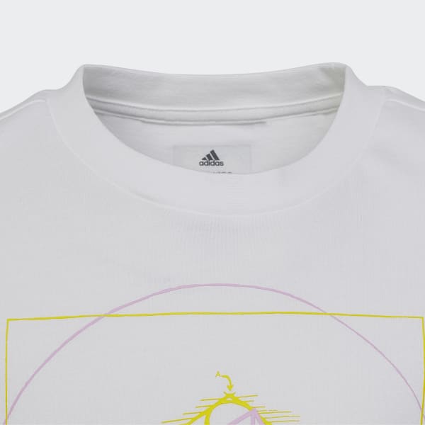 White adidas x Classic LEGO® Graphic Tee
