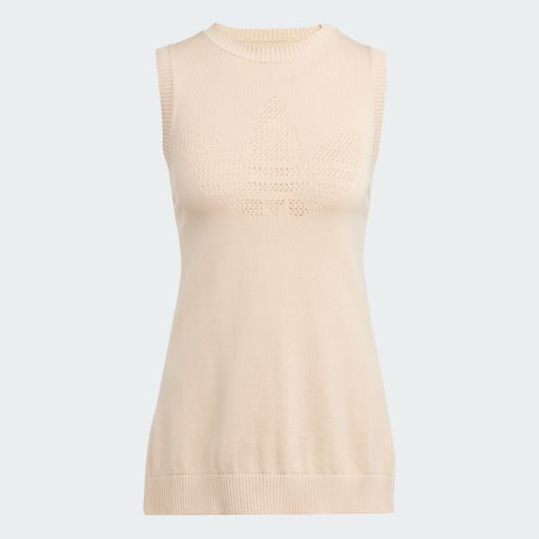 Pink Fashion Premium Knitted Trefoil Vest
