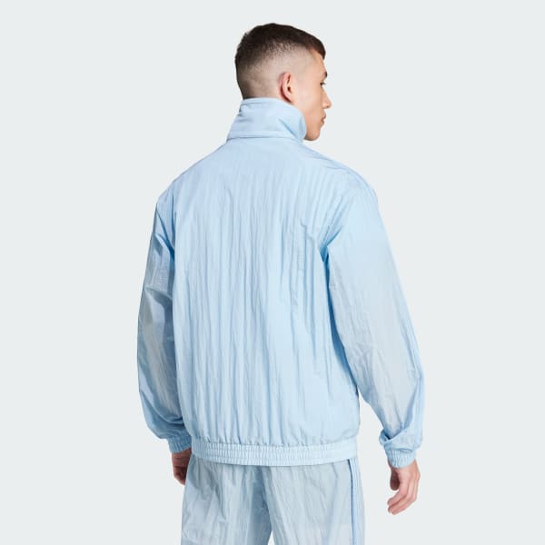 Blue '80s Nylon Archive 3-Stripes Track Top