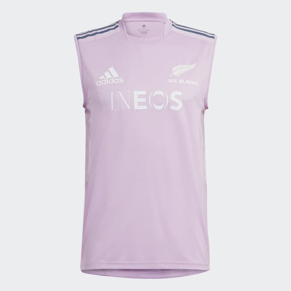 Lila All Blacks Rugby Performance Singlet WX945