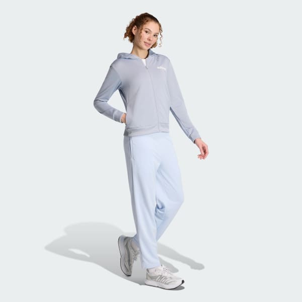 Cinza Agasalho Essentials Linear