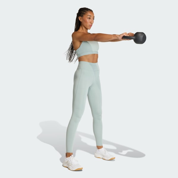 Verde Mallas con bolsillo Optimé Essentials de largo completo