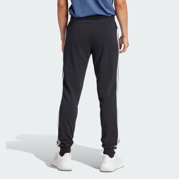 Noir Pantalon Essentials Single Jersey 3-Stripes 28847