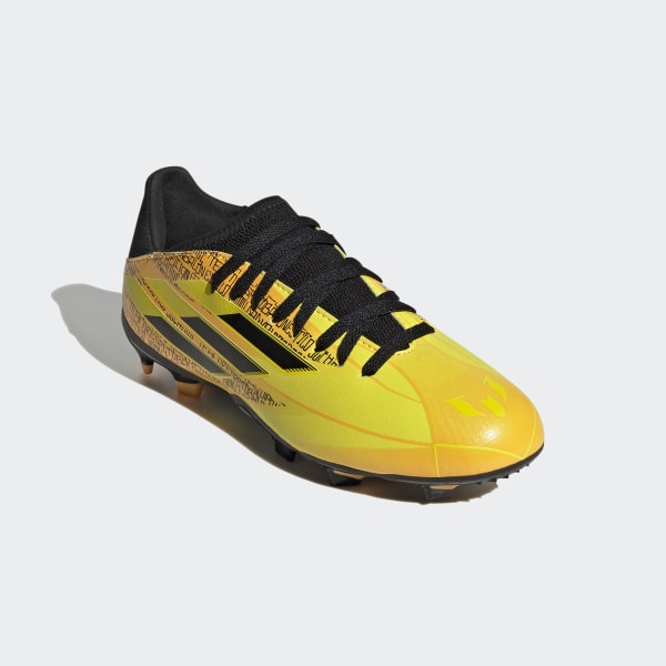 Dorado Zapatos de Fútbol X Speedflow Messi.3 Terreno Firme