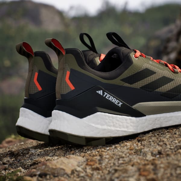 adidas Terrex Free Hiker 2.0 Low Gore Tex Hiking Shoes Green Free Shipping with adiClub adidas US