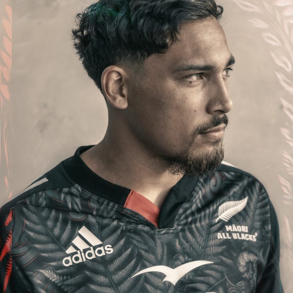 cerná Domácí dres Maori All Blacks Rugby Replica CO507