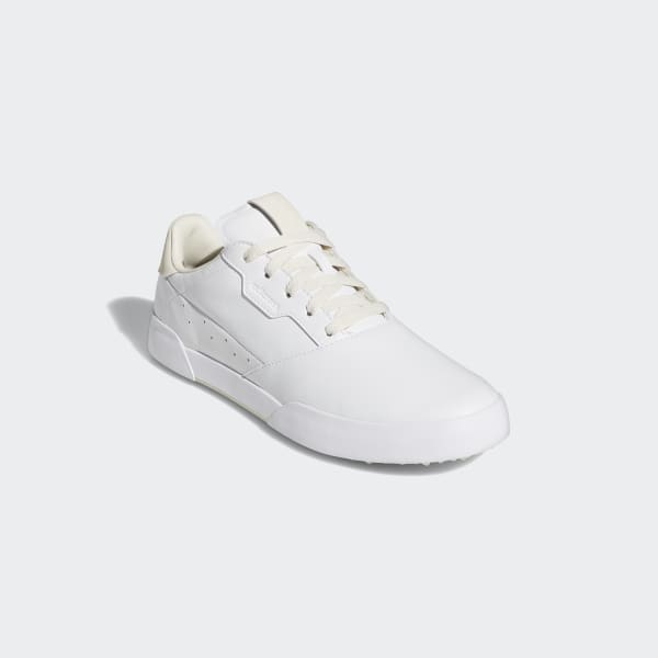 White Adicross Retro Green Golf Shoes LWQ05