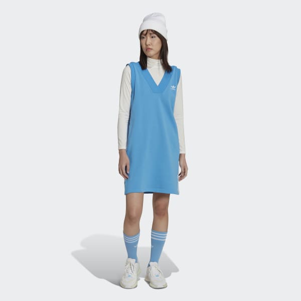 Blue Adicolor Classics Vest Dress VA504