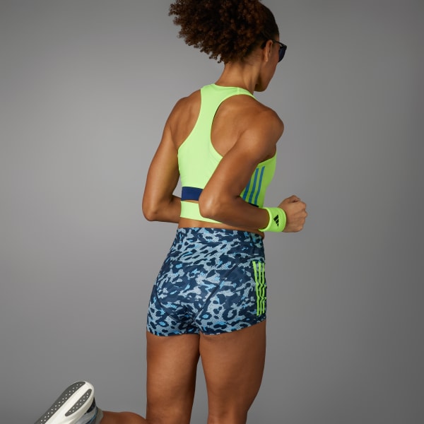 Blue Road to Records Booty Shorts