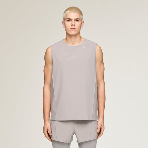 Grey adidas x entire studios D4T Training Tank Top