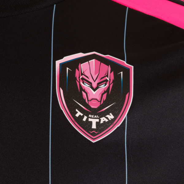 Negro Jersey oficial Real Titán Kings League 2024 Niño