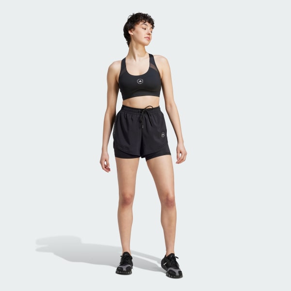 Black adidas by Stella McCartney TruePurpose Power Impact Training Medium-Support Bra