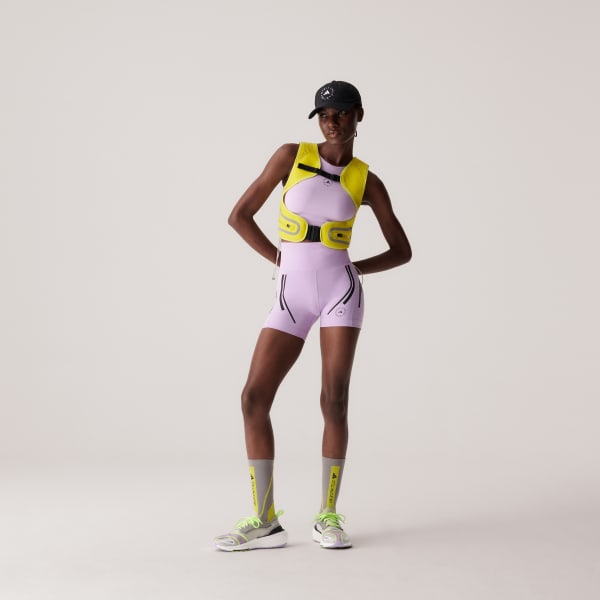 adidas by Stella McCartney TruePace Running Crop Top - Yellow, Women's  Running, adidas US