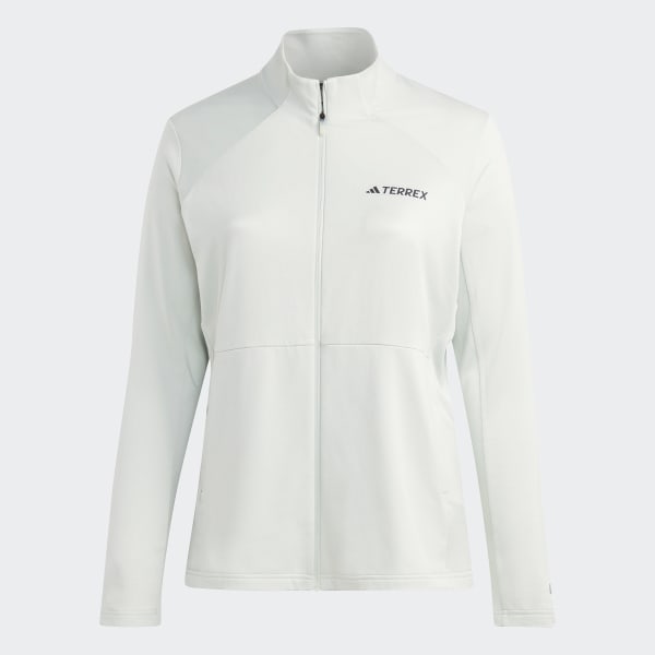 Green Terrex Multi Full-Zip Fleece Jacket (Plus Size)