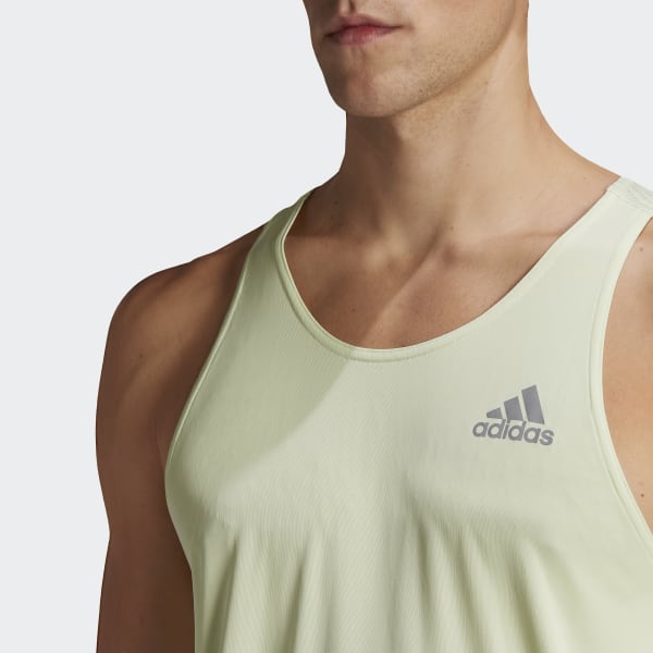 สีเขียว เสื้อกล้าม Own the Run DP889
