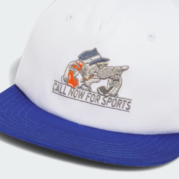 Blanco Gorra Call Now for Sports