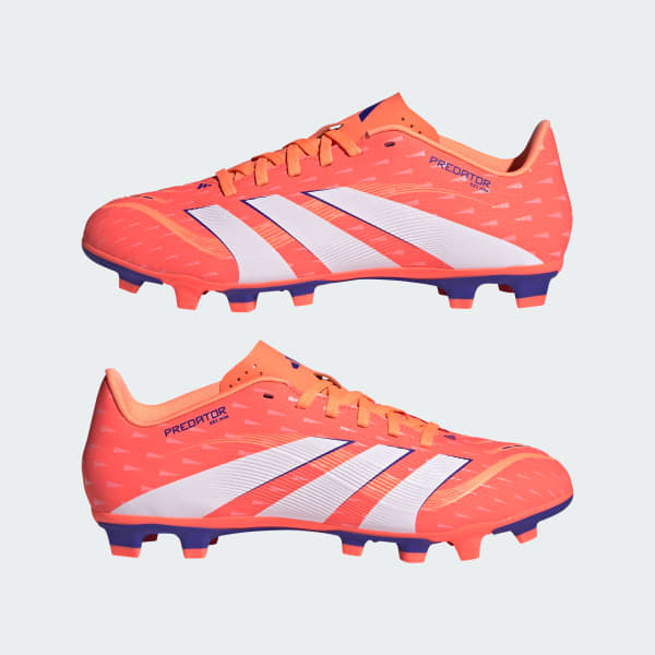 adidas Predator Club Firm/Multi-Ground Cleats - Orange | Free