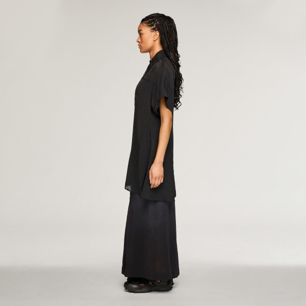 Black Y-3 UT DIP DYE WIDE PANTS