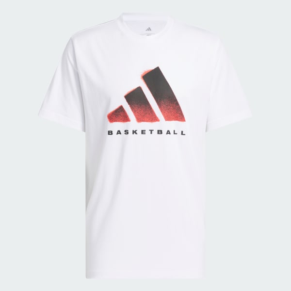 Bianco T-shirt adidas Basketball Graphic
