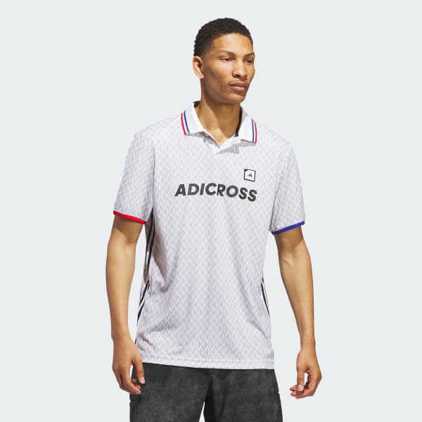 สีขาว เสื้อโปโล Adicross