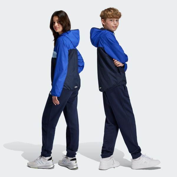 Blue Essentials Small Logo Feel Cozy Fleece Pants Kids