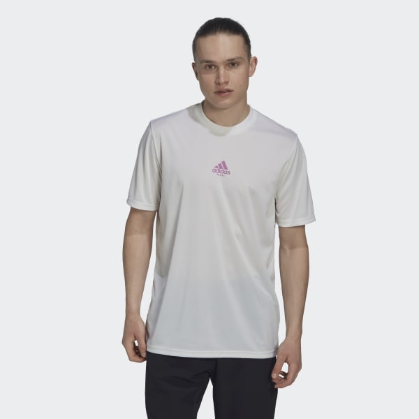 Bianco T-shirt Padel CN423