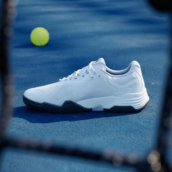 adidas Solematch Control 2 Tennis Sneakers - White | Free