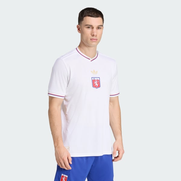 Wit Olympique Lyonnais Anniversary Voetbalshirt
