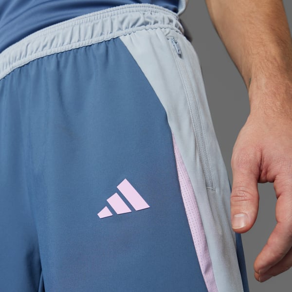 Azul Pantalón corto Tech Apparel Colorblock