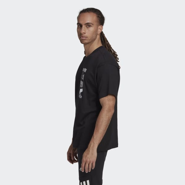 Black Essentials Brandlove Single Jersey Tee (Gender Neutral) CO358
