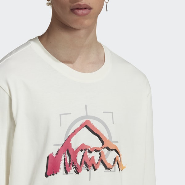 Wit adidas Adventure Ride Longsleeve DC428