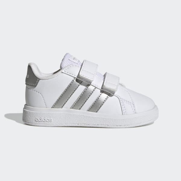 Blanco Zapatillas adidas Grand Court Lifestyle Cierre por Contacto