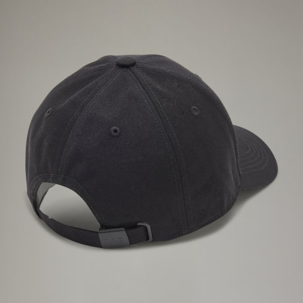Black Y-3 Logo Cap