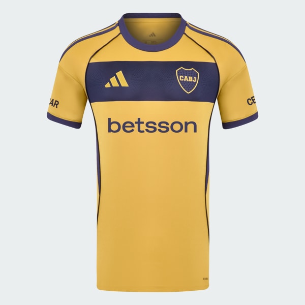 Amarillo Camiseta Alternativa Boca Juniors 25/26