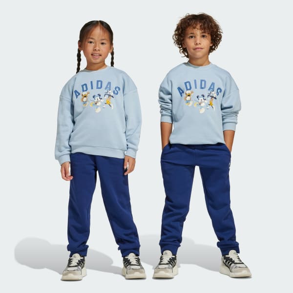 Blue ADIDAS DISNEY MICKEY MOUSE SWEATHSIRT JOGGER