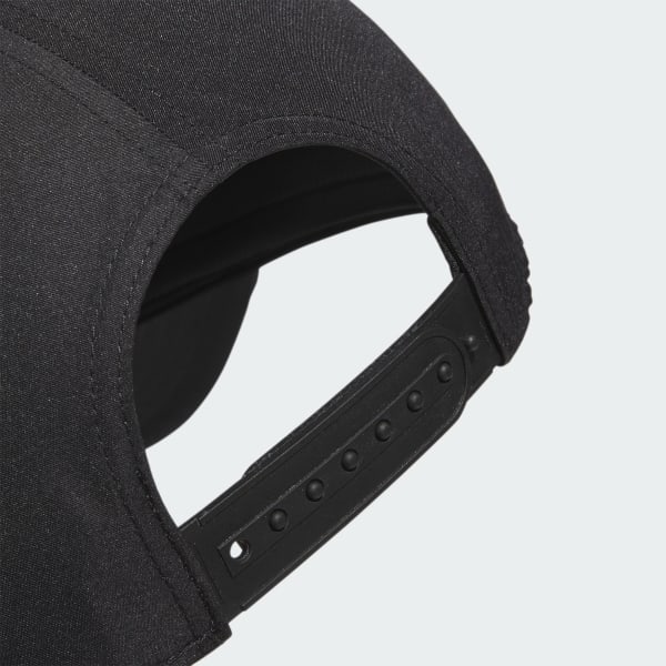 Black Golf Performance Crestable Hat