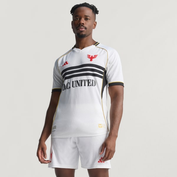 adidas D.C. United 2025 Archive Authentic Jersey - White | Free
