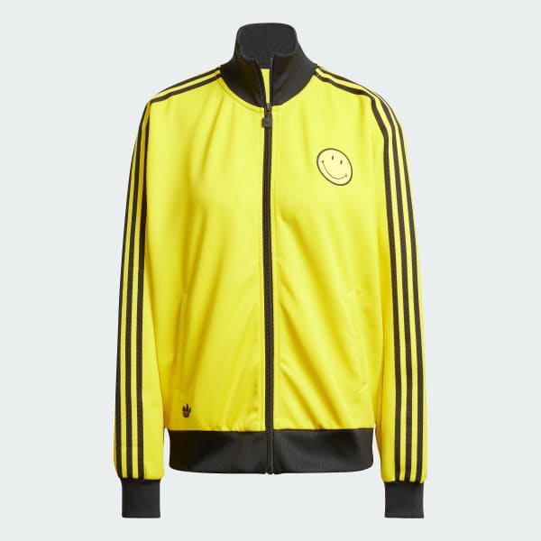 Amarillo Chaqueta Deportiva Smiley Holgada