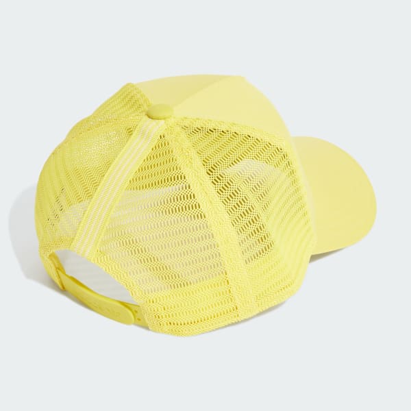 Yellow Adicolor Classic Curved Foam Trucker Cap
