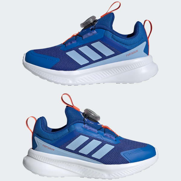 adidas FORTARUN 4.0 SHOES CHILDREN - Blue | Free Shipping with adiClub