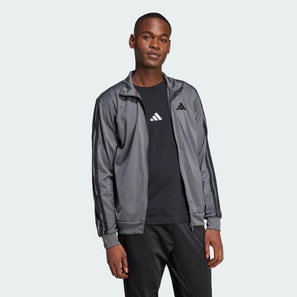 adidas DAYREADY TRACKTOP - Grey | Free Shipping with adiClub
