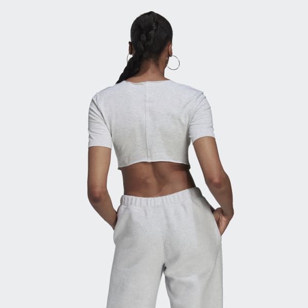 gris T-shirt court Loungewear