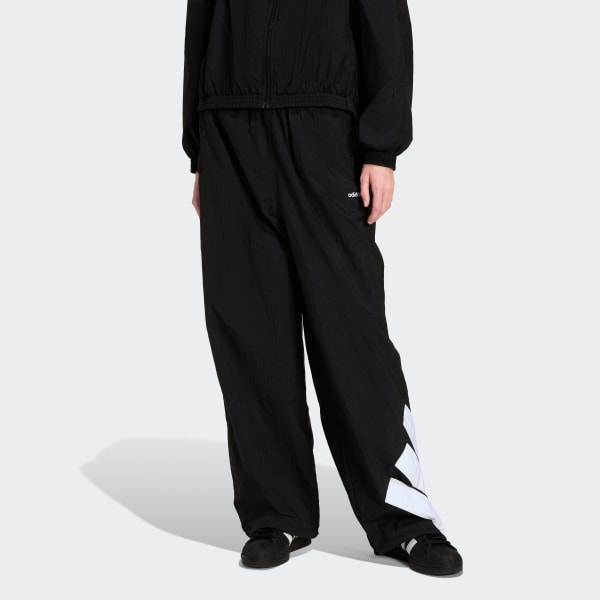 Black BLOCKING TRACK PANTS